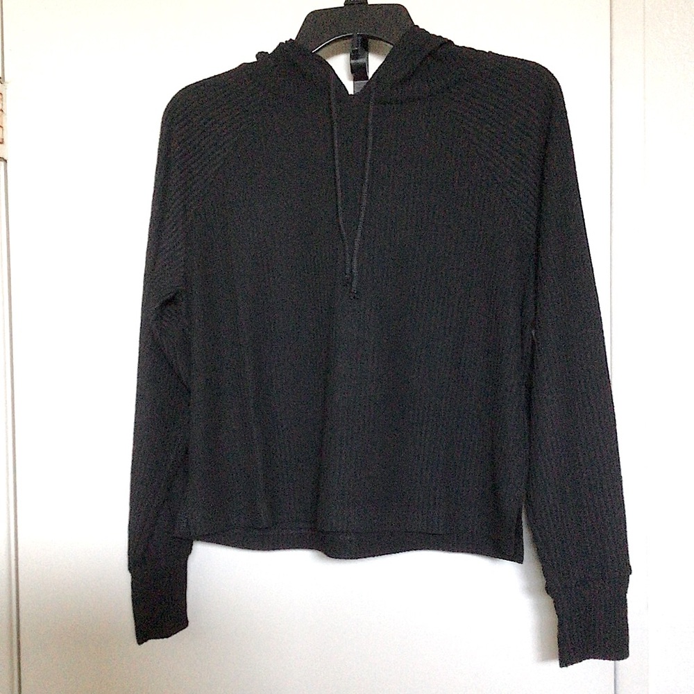 Kensie Ribbed Hoodie